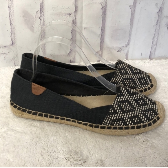 Sperry Topsider Katama Espadrille Flat Black Sz 9 M - Picture 2 of 5